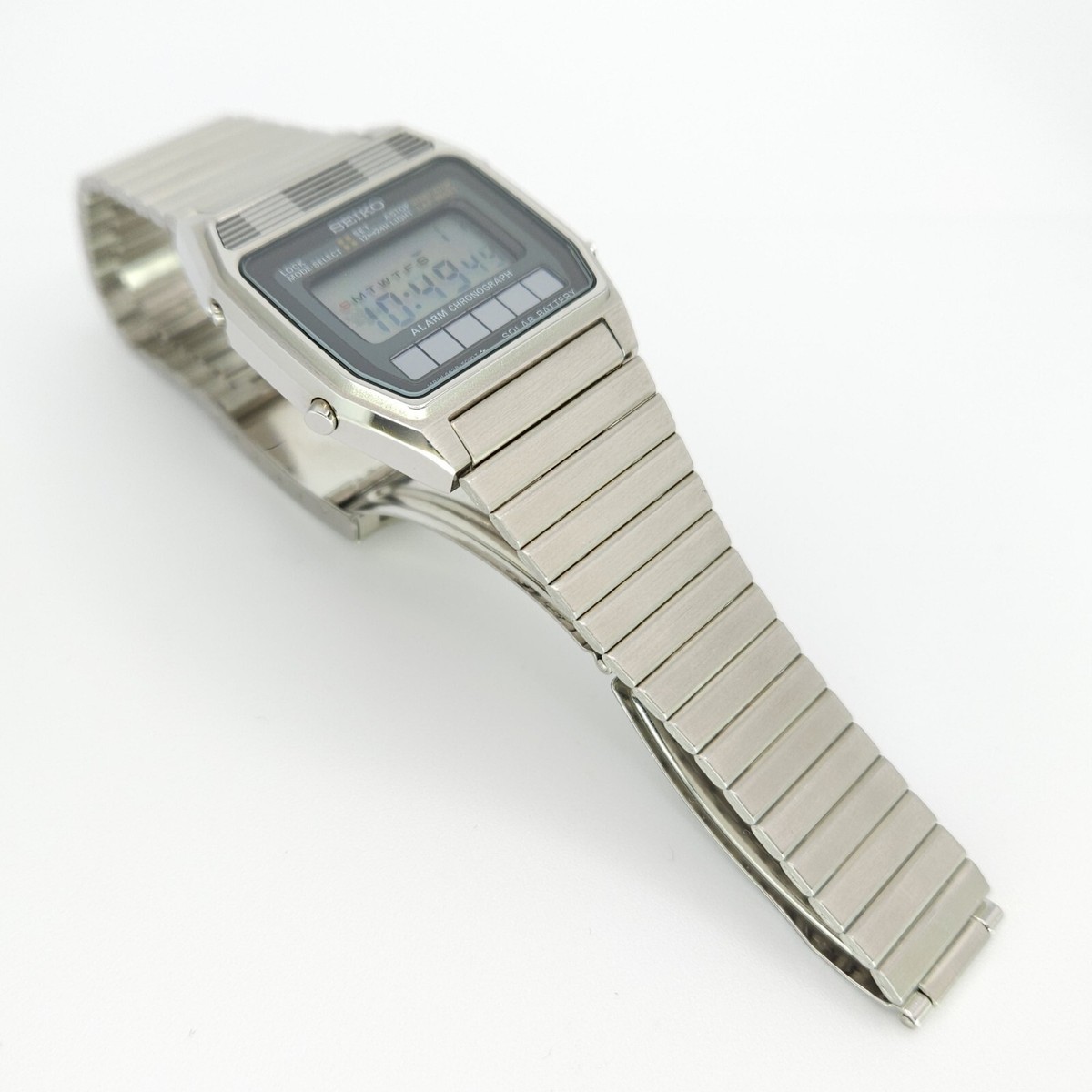 NOS SEIKO A628-5000 SOLAR BATTERY VINTAGE DIGITAL WATCH 1984 | eBay
