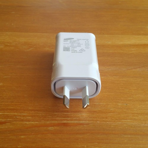 Genuine Samsung AU Wall Fast Charger to USB White EP-TA20HWE - Local Seller - Zdjęcie 4 z 10