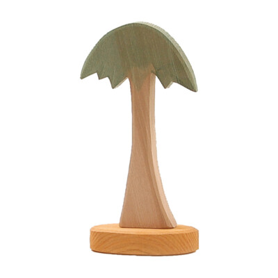 Palme II mit Stütze - Ostheimer 4198 Holzfigur Baum 2 auch f.Krippe Krippenfigur