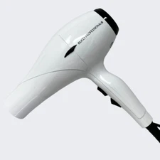 HD120 Rucci | White Professional Hairdryer with attachments