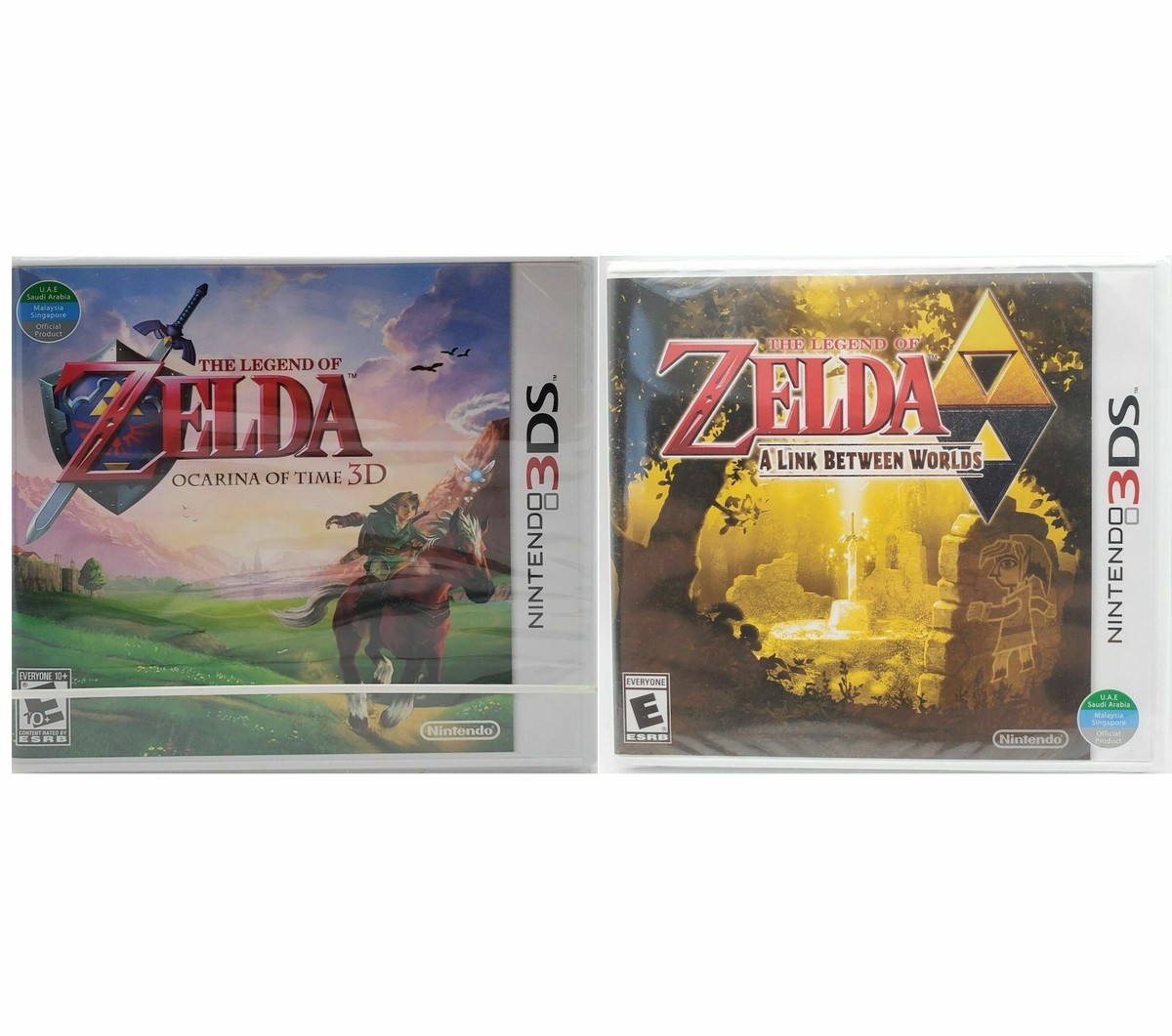 Legend of Zelda: Ocarina of Time 3D & A Link Between Worlds 3DS
