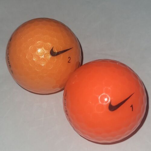 12 AAAA Orange Nike PD Long Mix Used Golf Balls (4A) Golf Balls - Picture 1 of 3
