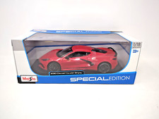 Maisto 1:18 Diecast Special Edition 2020 Chevrolet Corvette Stingray Coupe RED