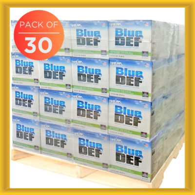 BlueDEF Diesel Exhaust Fluid Synthetic Urea & Deionized Water 2.5 Gallon 30 Pack