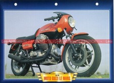 MOTO GUZZI 850 Le Mans 1976 : Fiche Moto #001877