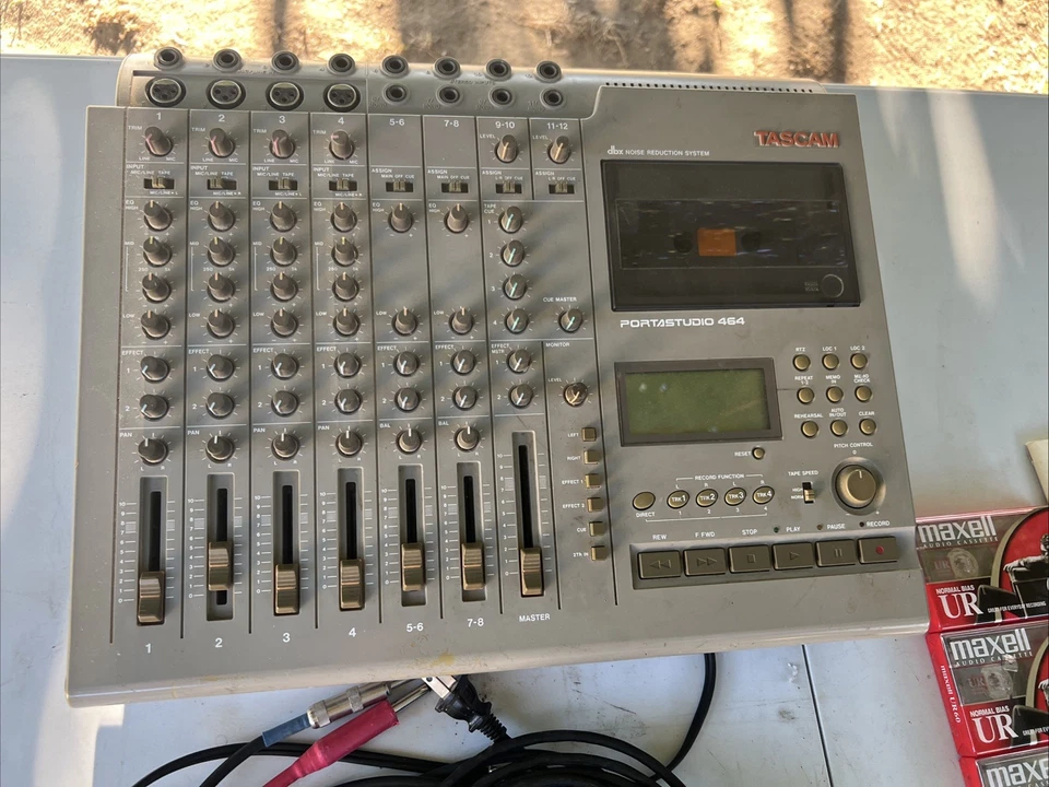 Tascam Portastudio 464 Cassette 4-Track Recorder - Image 2 of 4