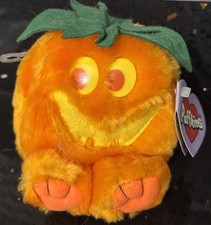 Puffkins Swibco Halloween Spooky Jack the Pumpkin 1999 with Tag Stuffed Plush