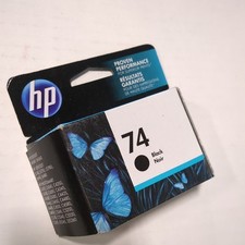 HP 74 Black Genuine Ink Cartridge EXPIRED New Sealed