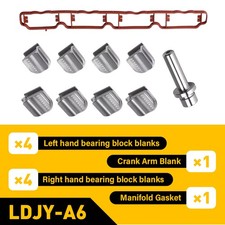 Runner Flap Delete Swirl Flap Intake Manifold Fits Audi A6 A4 S3 TTS 06F133201N