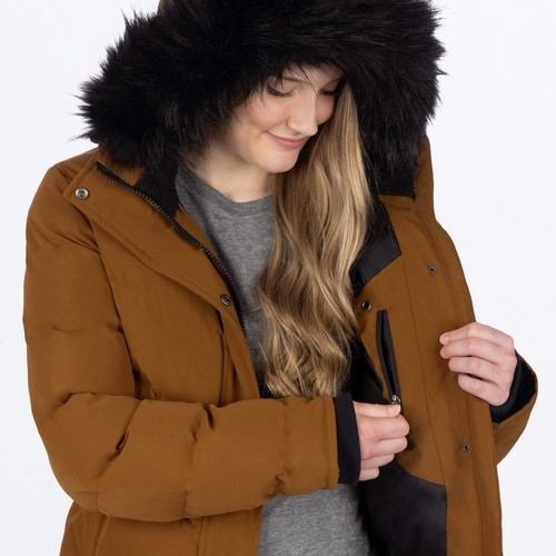 FXR Racing Women's Copper/Black Sage Jacket 241036-1910-13 - Picture 4 of 5