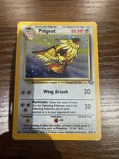 Vintage 1999 WOTC  NM  Pidgeot Jungle 8/64 Holo Unlimited Holo Rare on eBay