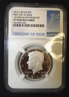 2015-S  KENNEDY SILVER HALF DOLLAR NGC PF 70 ULTRA CAMEO FIRST DAY OF ISSUE 14PC