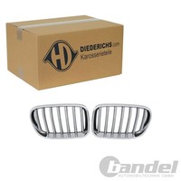 Diederichs Sport Grill KÜHlergrill Front Nieren Chrom Passend FüR Bmw X3 F25