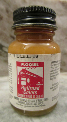 FLOQUIL RAILROAD COLORS MODEL PAINT - 1oz 1 OUNCE - SP ARMOR YELLOW