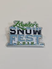 Zehnder's Snowfest 2016 Souvenir Lapel Pin Festival Frankenmuth Michigan