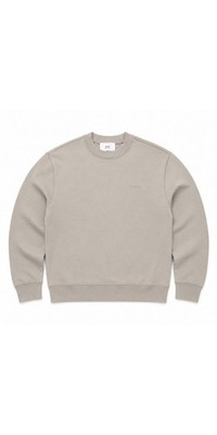 Ami Paris Ami de Coeur Fade Out Pullover Grau Herren