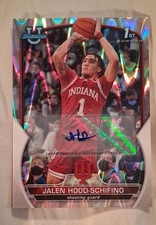 2022-23 Bowman U Chrome Prospect 1st Auto Jalen Hood-Schifino 57 RayWave  /199