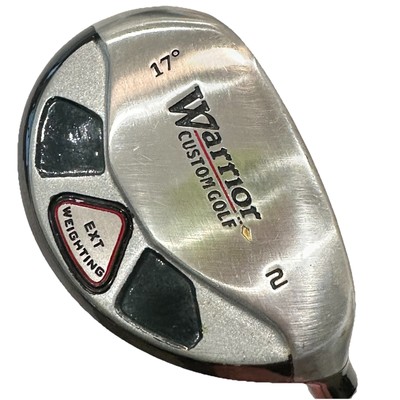 Warrior Custom Golf 17° 2 Hybrid Warrior Tour 3.1 Graphite Shaft 40  RH