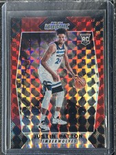 Patton, Justin - 2017-18 Mosaic - Rookie - Red