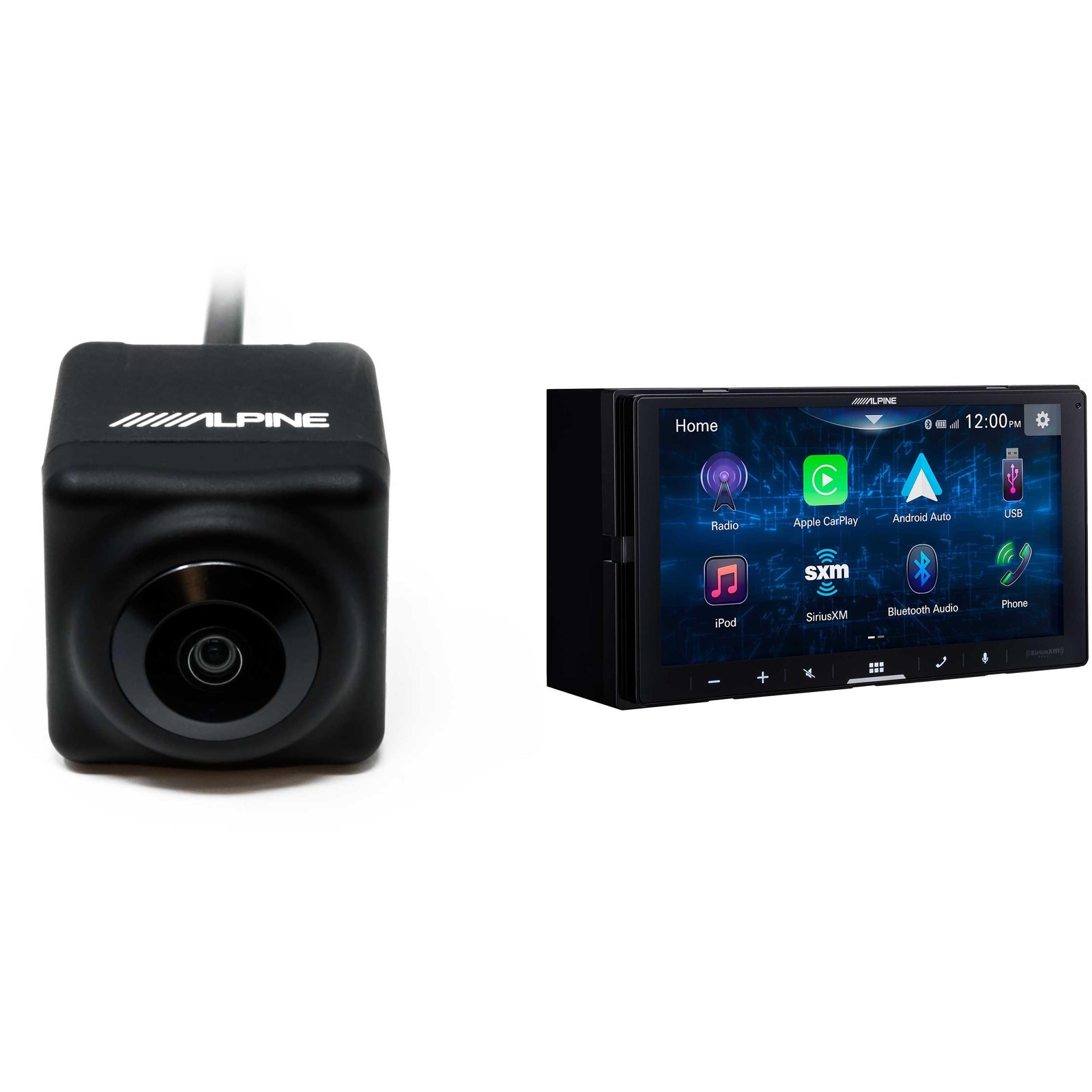 Alpine iLX-W670 7-inch Ultra-Shallow Digital Multimedia Receiver with HCE-C11...