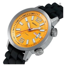 BERNY Automatic Mens Watch Luxury Dive Watches For Men Sapphire Luminous Dial