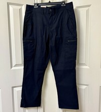 Wrangler Men's Regular Fit Tech Pant, Black