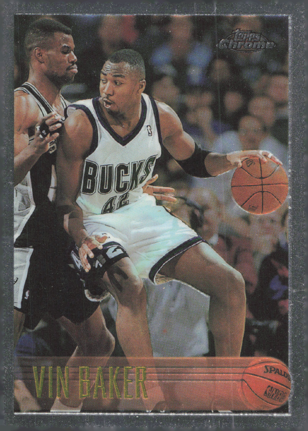1996-97 Topps Chrome - Vin Baker #25 Bucks