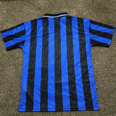Vintage 1996-1997 Inter Milan Home Football Shirt Size XXL Pirelli