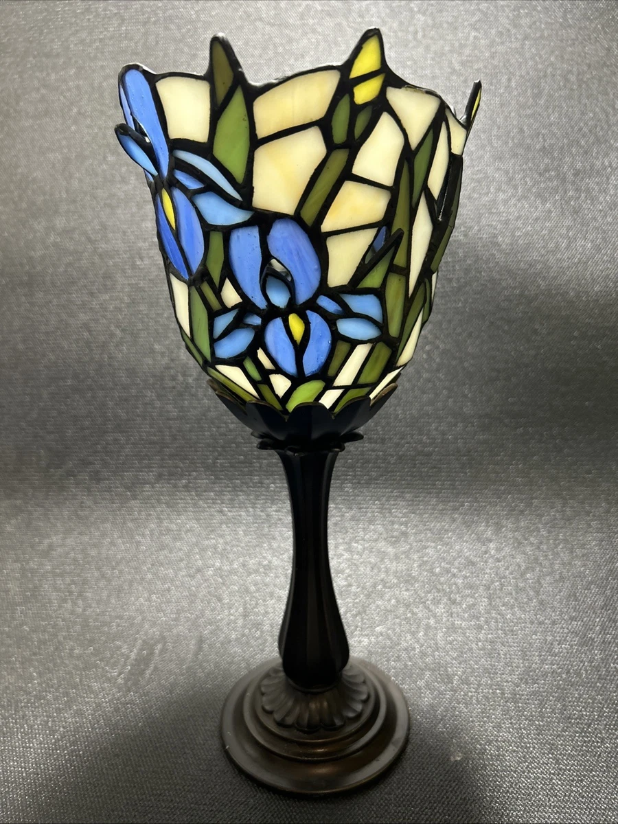 Glass Blue Collectible Candle Holders for sale | eBay