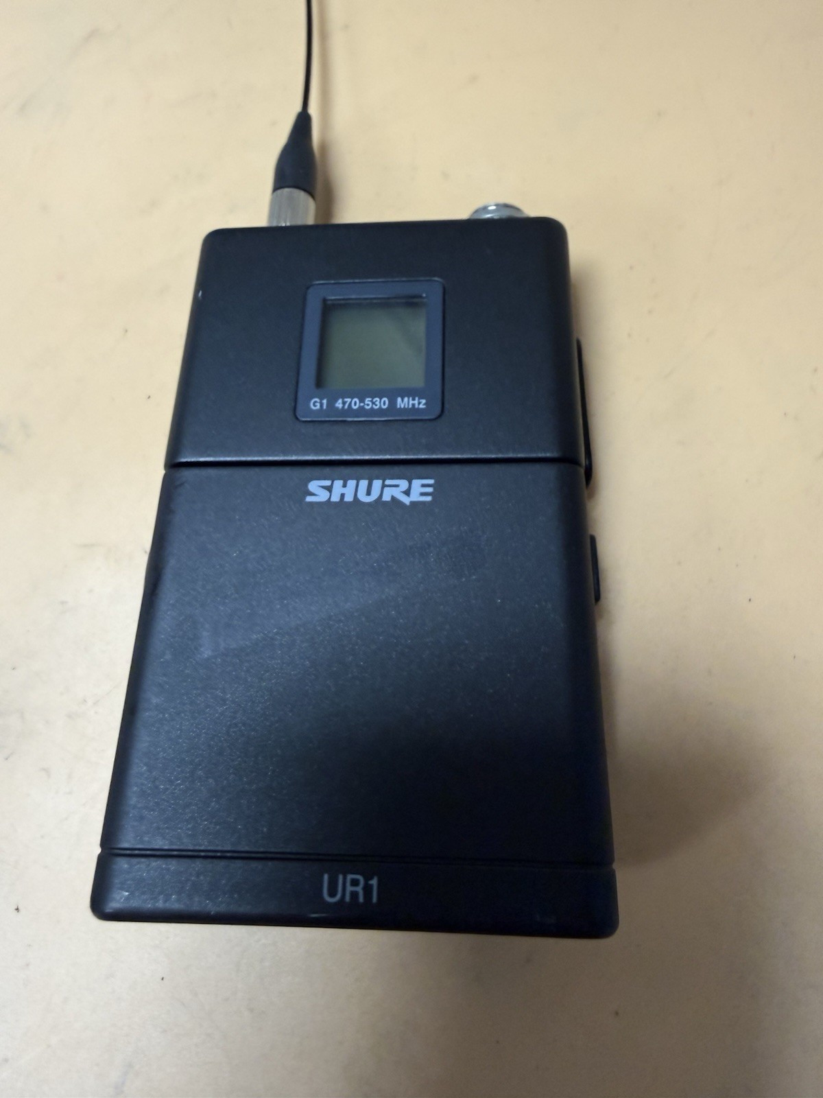 Shure UR1 Bodypack Wireless Transmitter G1 470-530MHZ.