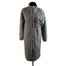 66 North Iceland Women's Varmahlid Shearling Fleece Cardigan Size XS/S