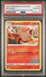 Arcanine (Illustration Contest 2022) SWSH304 Pokémon TCG Promo