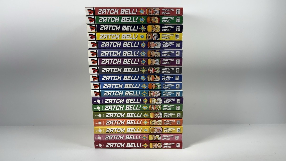 Zatch Bell Manga Lot - 18 Total Volumes - VIZ Media - Makoto Raiku