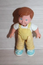 Fisher-Price Loving Family Dollhouse 1993 Boy Brother Chunky Doll Figure Yellow