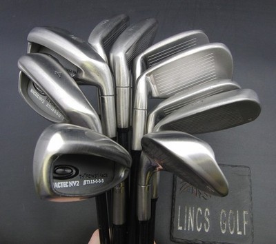 Set 10x MacGregor Mactec NV2 3-SW+AW Regular Graphitschäfte Mactec Griffe*