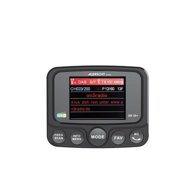 Albrecht DR 56+ Autoradio DAB+ Adapter NEW