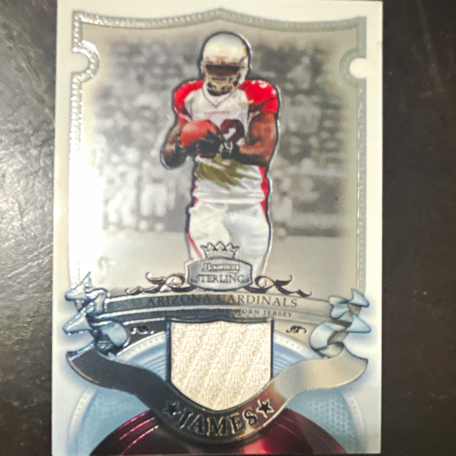 Topps 2007 Bowman Sterling Veteran Relics Edgerrin James #BSVR-EJ MEM