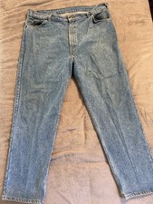 Vintage Levi's 540 Jeans W36 Relaxed Fit Light Wash Denim Blue 90s Grunge