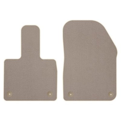 Velours Fußmatten für Vinfast VF8 Elektro ab Bj. 2022 Automatten VORNE BEIGE STD