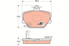 Kits de frein Smart ROADSTER