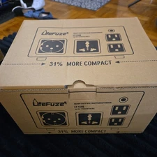 LiteFuze LT-1500 1500 Watt Heavy Duty Voltage Converter Transformer