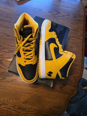 Nike Air Dunk High Wu'Tang Black  Pollen White HJ4320-001 Size 12.5 