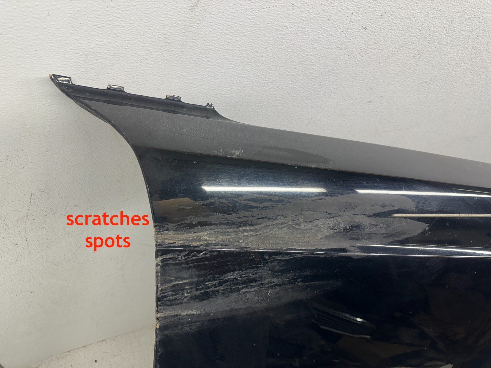 2004-2011 ROLLS ROYCE PHATOM FRONT RIGHT FENDER PASSENGER SIDE FENDER OEM Black