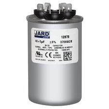 40+5 uf/MFD 370 VAC volts Round Dual Run Capacitor 50/60 Hz - Lot-1