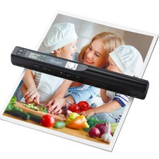 Portable Scanner, Photo Scanner for A4 Documents, Handheld Scanner for Busine...