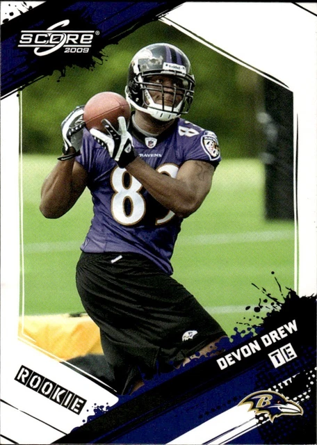 2009 Score #331 Davon Drew [GOATCARDS]