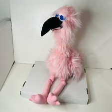 Vintage Ron Banafato Pink Flamingo 30  Puppet Sunglasses Full Body Rod RBI 1997