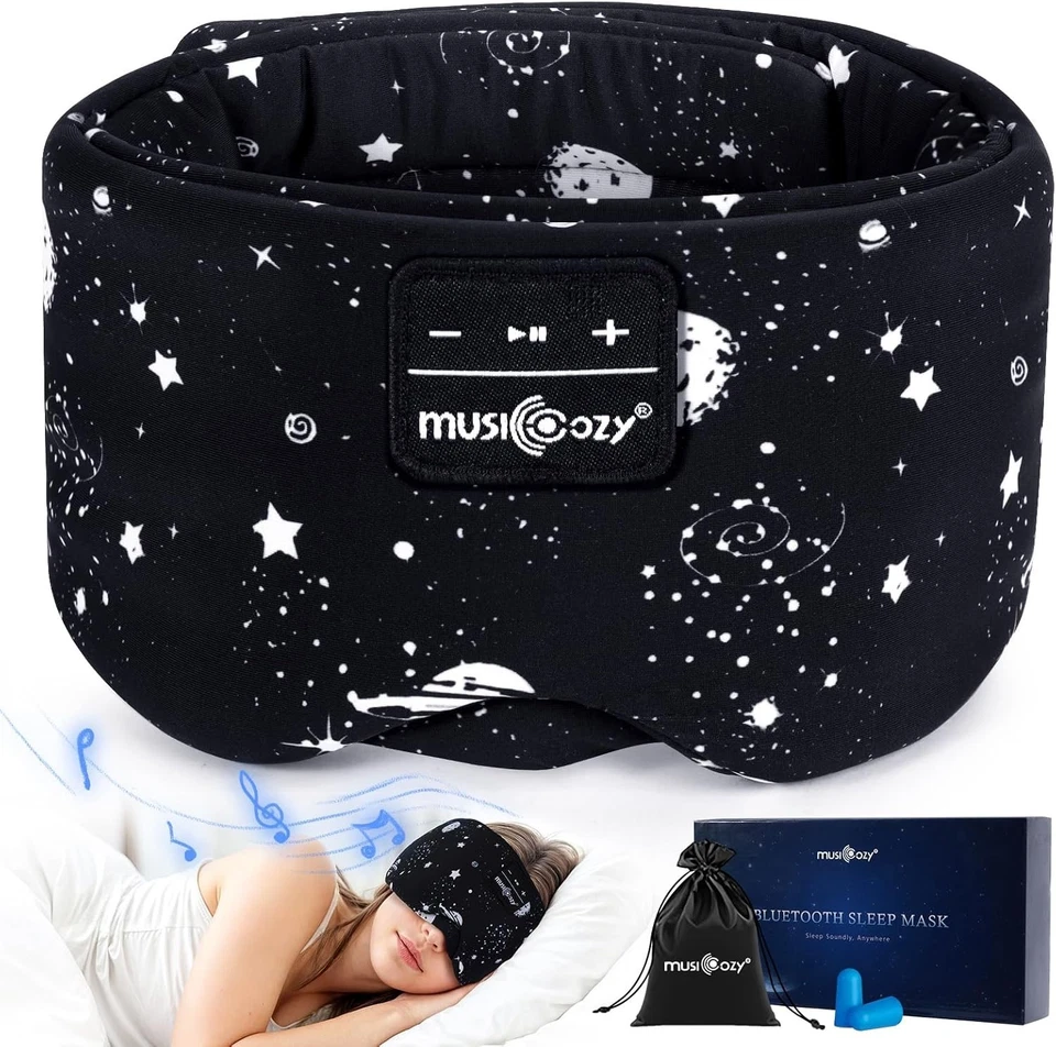 Travel Wireless Sleep Mask Headphones - Image 3 of 4