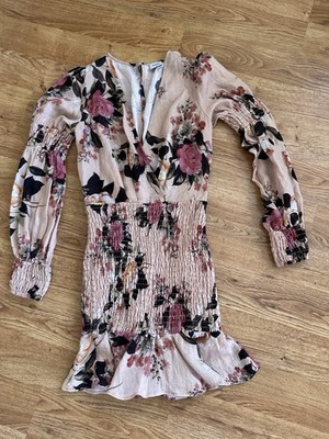 SHEIKE Australia Floral Mini Dress Size US 6 | eBay
