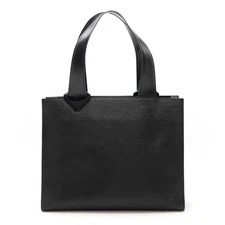 Louis Vuitton Epi Gemaux Tote Bag M52452 Noir Black Leather Shoulder Bag Purse